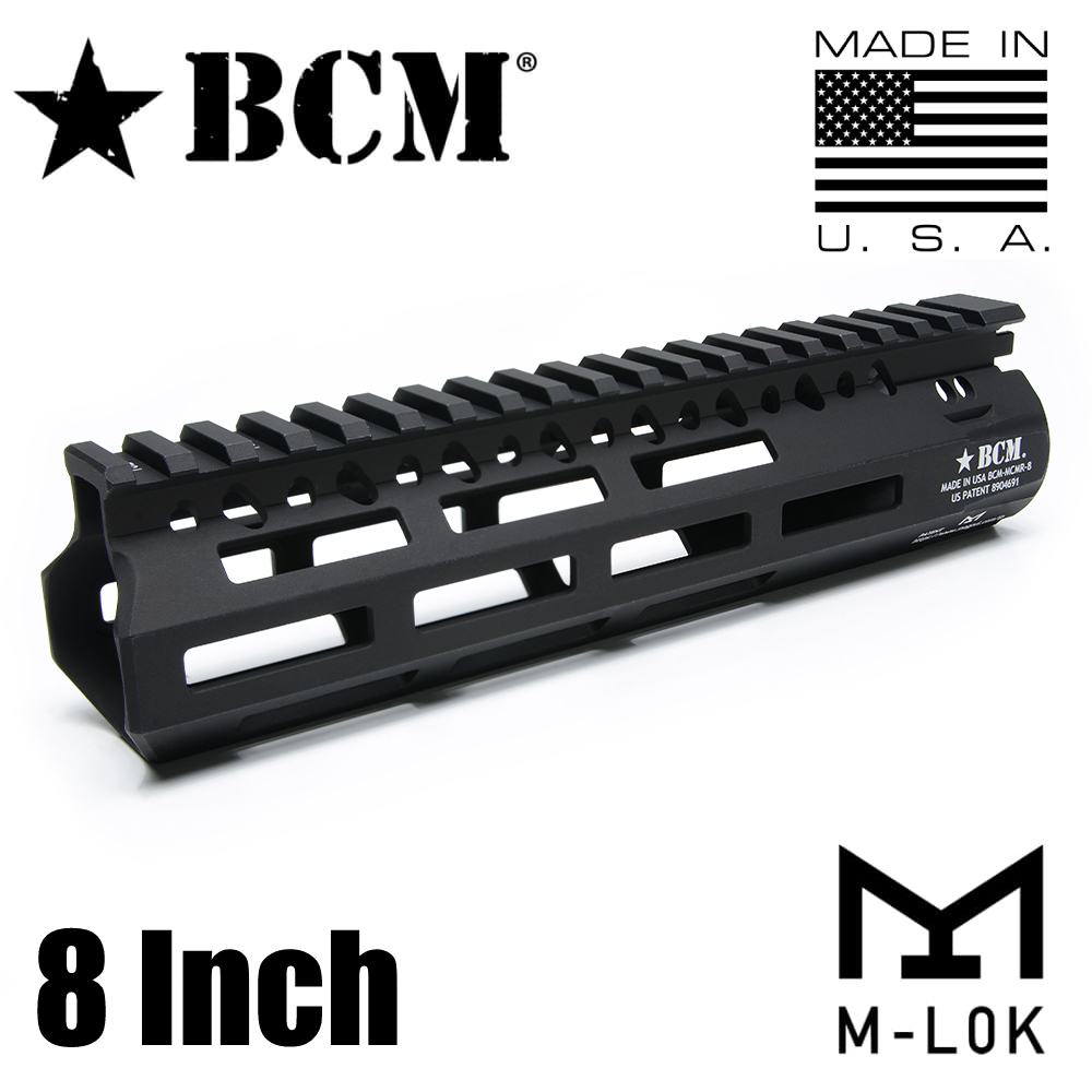 BCM ハンドガード MCMR M-LOK アルミ合金製 M4/AR15用 [ 8インチ ] 米国製 Bravo Company