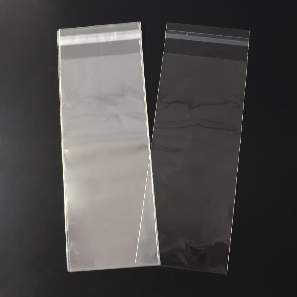 Лента ленты OPP Bag 100 листов с шириной ленты 12 см. Поставки магазина прозрачных пакетов