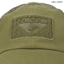 CONDOR 帽子 タクティカルメッシュキャップ [ ブラウン ] ベースボールキャップ メンズ ワークキャップ ハットの画像5