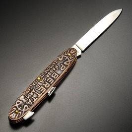 BERETTA 折りたたみナイフ Coltello チョークチューブツール搭載 BE490 ベレッタ フォールディングナイフ_画像3