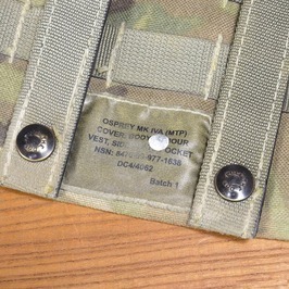 イギリス軍放出品 オスプレイ MK4A サイドプレートポーチ MTP迷彩 [ 並品 ] 英軍 OSPREY 防弾プレート_画像4