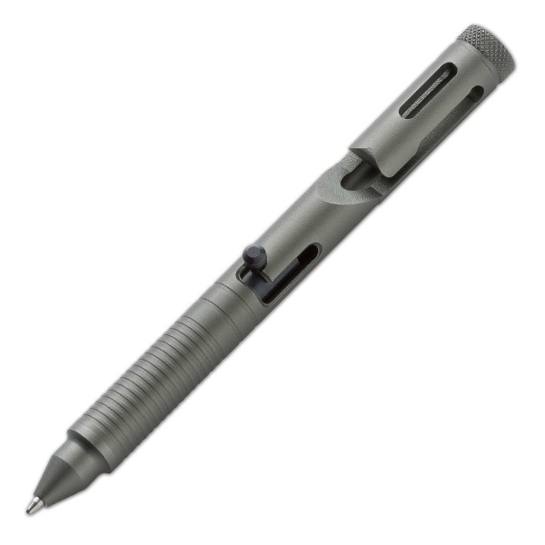 ボーカープラス タクティカルペン 09BO08 アルミ [ グレー ] Boker Plus ディフェンスペン 高級ボールペン_画像1