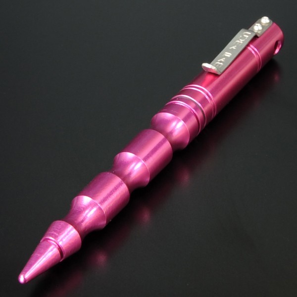 CUMA RAM タクティカルペン DVD付 [ ピンク ] ディフェンスペン 高級ボールペン ギフト お祝い プレゼント