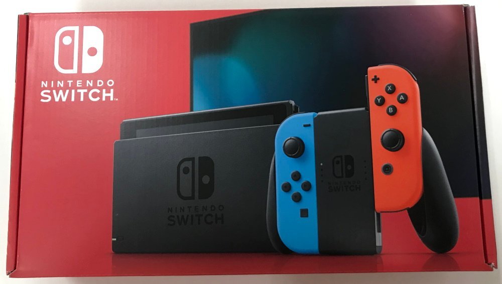 E008★任天堂 Nintendo Switch ニンテンドースイッチ 本体 / 中古品 動作確認済み ★_画像1