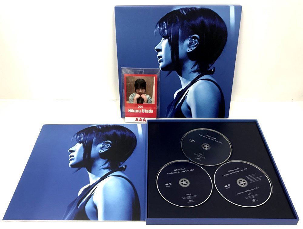 L008★音楽 【Blu-ray/DVD】 Hikaru Utada Laughter in the Dark Tour 2018 完全生産限定スペシャルパッケージ / 中古★_画像1