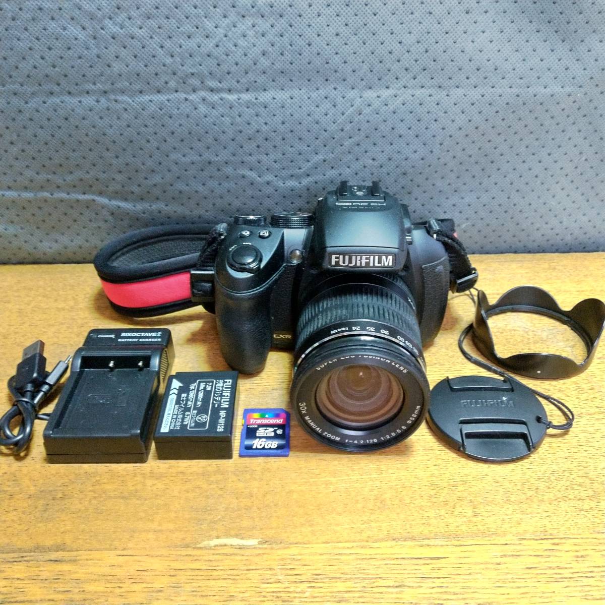 美品】☆FUJIFILM ファインピックス FinePix HS30EXR 1600万画素/CMOS