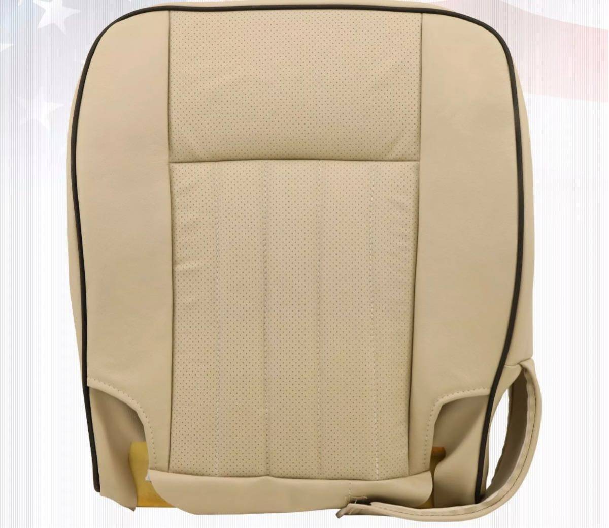 2005-2006 Lincoln Navigator original OEM bearing surface seat cover beige driver's seat limited driver's seat air suspension 