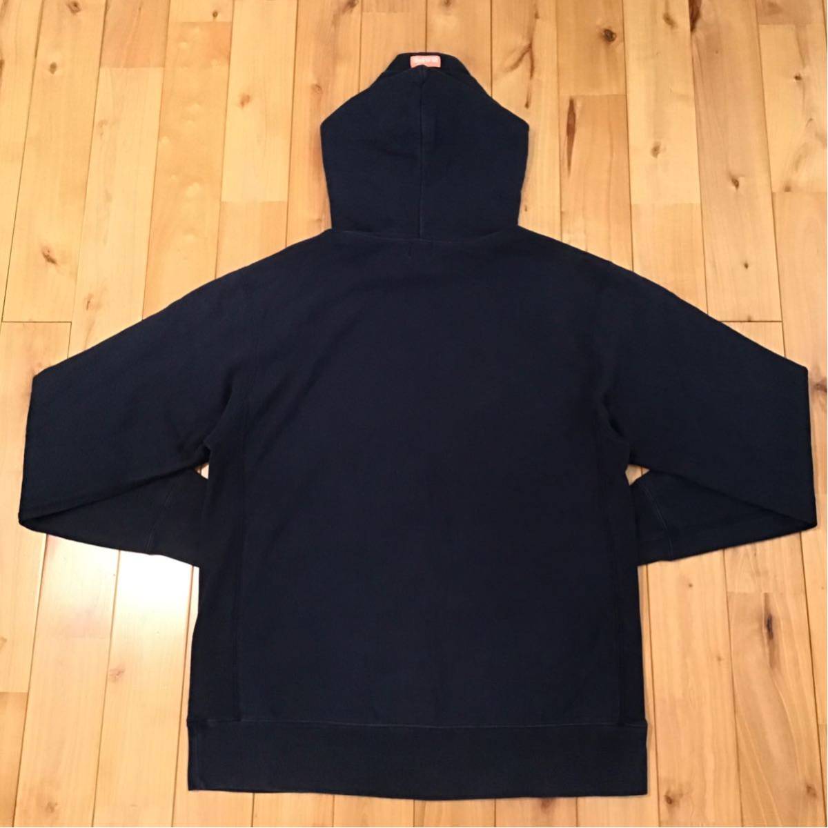 * the first period * Mad face pull over Parker M size navy a bathing ape Ape Bape A Bathing Ape bape pullover hoodie t71