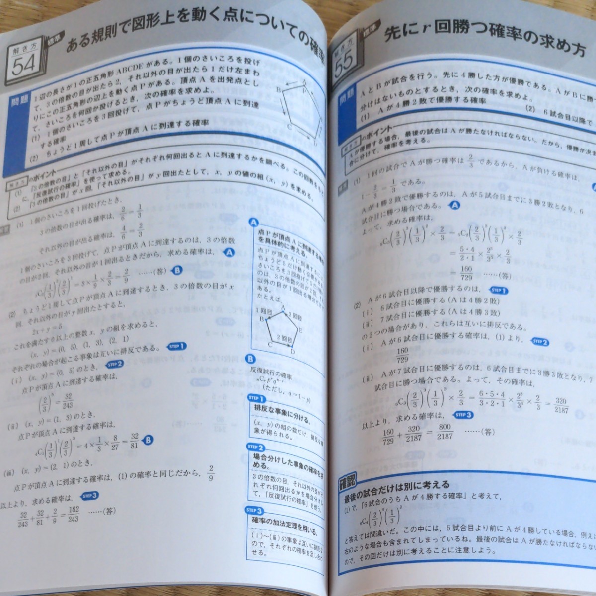 進研ゼミ　高校講座　数学解法確認事典　数学Aと英文法確認事典の2冊セット