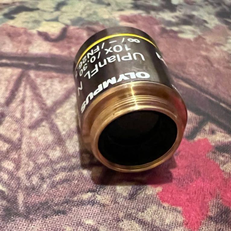 OLYMPUS オリンパス UPlanFI 10x/0.30 ∞/ FN26. 5 対物レンズ OLYMPUS オリンパス UPlanFI 10x/0.30 ∞/ FN26. 5 対物レンズ