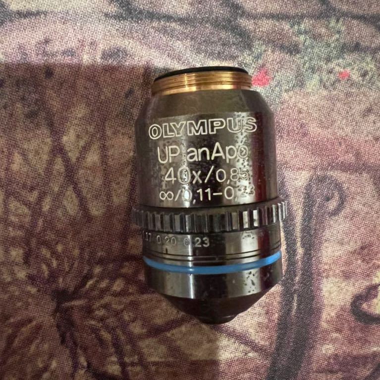 OLYMPUSオリンパス UPlan Apo 40x/0.85∞/0.11-0.23対物レンズ OLYMPUSオリンパス UPlan Apo 40x/0.85∞/0.11-0.23対物レンズ