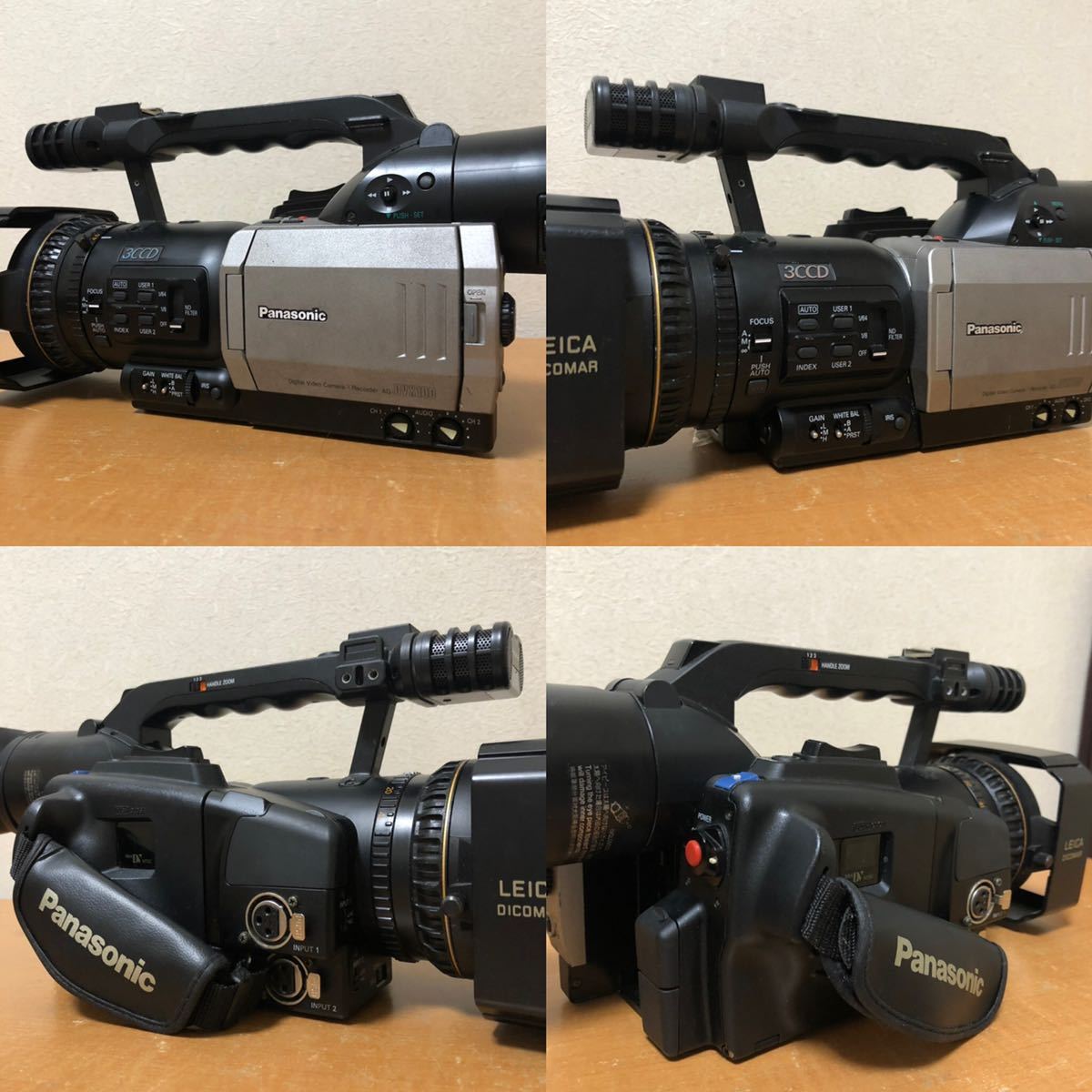 良品 パナソニック Panasonic DVX100 ビデオカメラ デジタルビデオカメラ 業務用 ミニDV 付属品 使用時間 307H_画像5