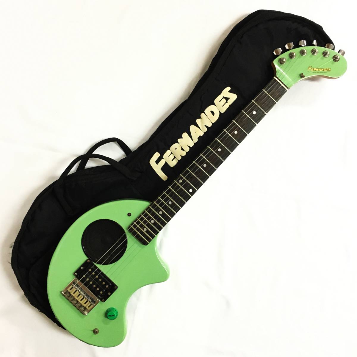 ジャンク品 FERNANDES ZO-3 Surf Green スピーカー内蔵-siegfried.com.ec