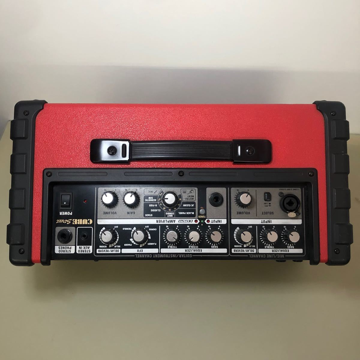 CUBE Street RED レッド アンプ 路上ライブ コード 電池付き CUBE Street RED レッド アンプ 路上ライブ コード 電池付き