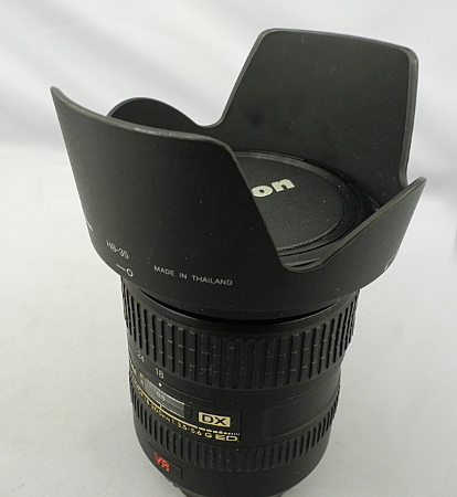 ニコン　Nikon　中古品　AF-S 18－200ｍｍ　ｆ3.5－56 G ＥＤ ＶＲ HB－35 フード_画像4