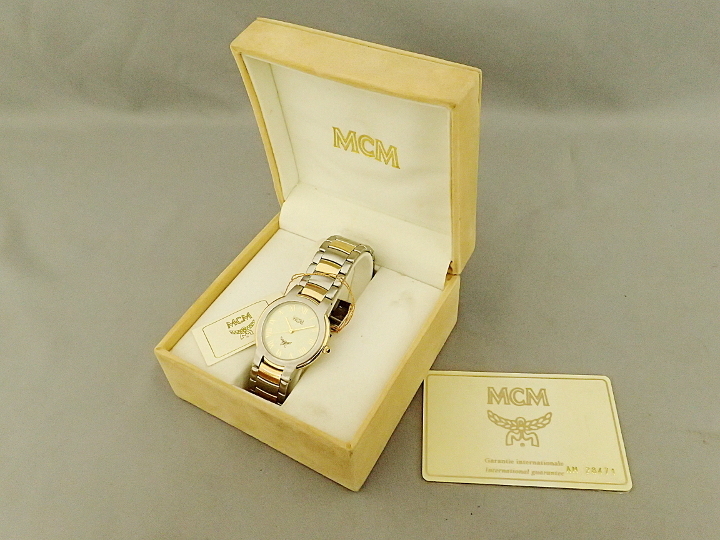 MCM エムシーエム AM.LINE 6991 AR.19.XV アイボリー SS コンビ ブレス
