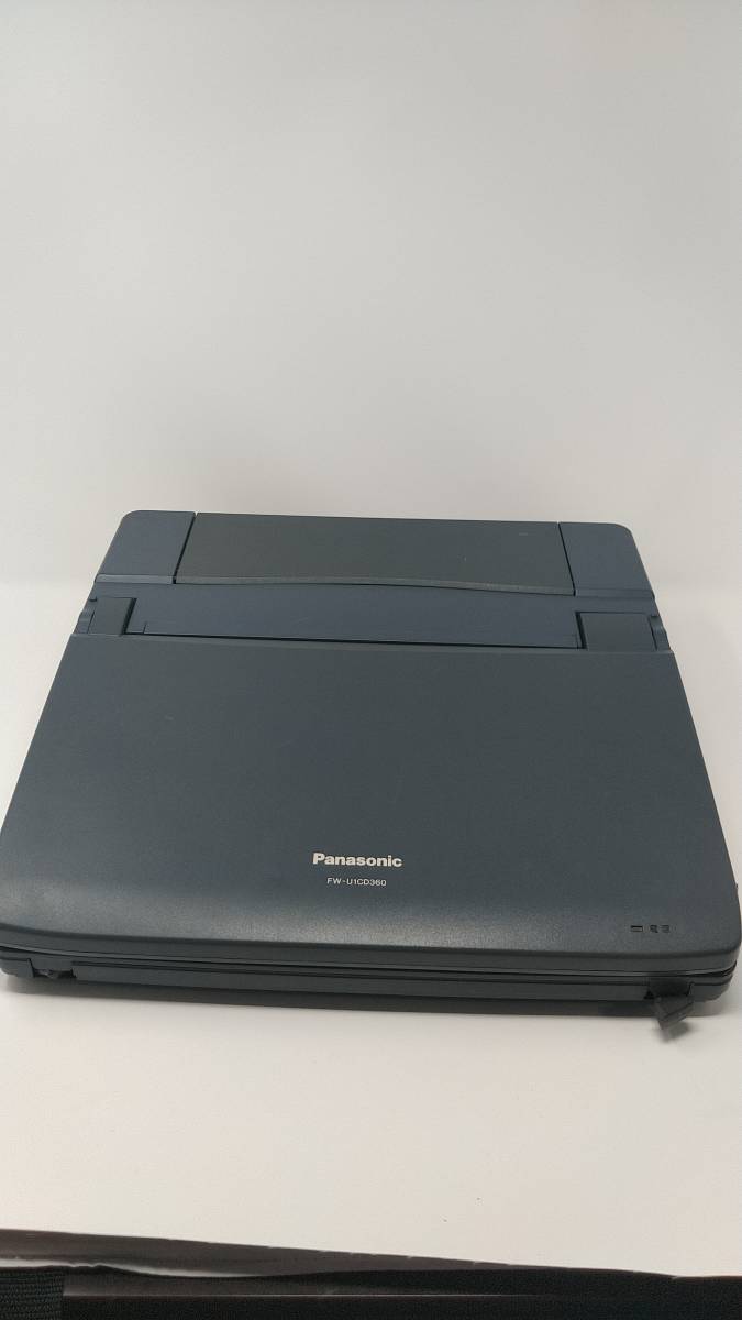 Panasonic FW-U1CD360 パーソナルワープロ パナソニック ワープロ 取扱説明書 通電確認済み