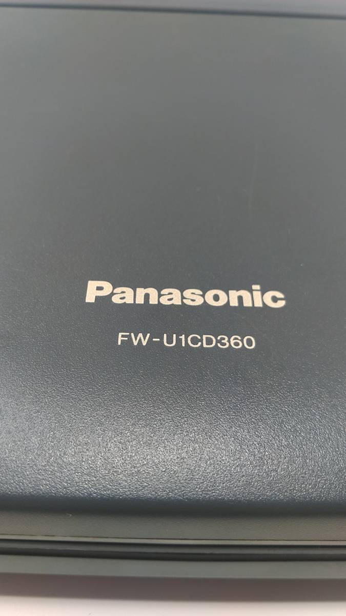 Panasonic FW-U1CD360 パーソナルワープロ パナソニック ワープロ 取扱説明書 通電確認済み