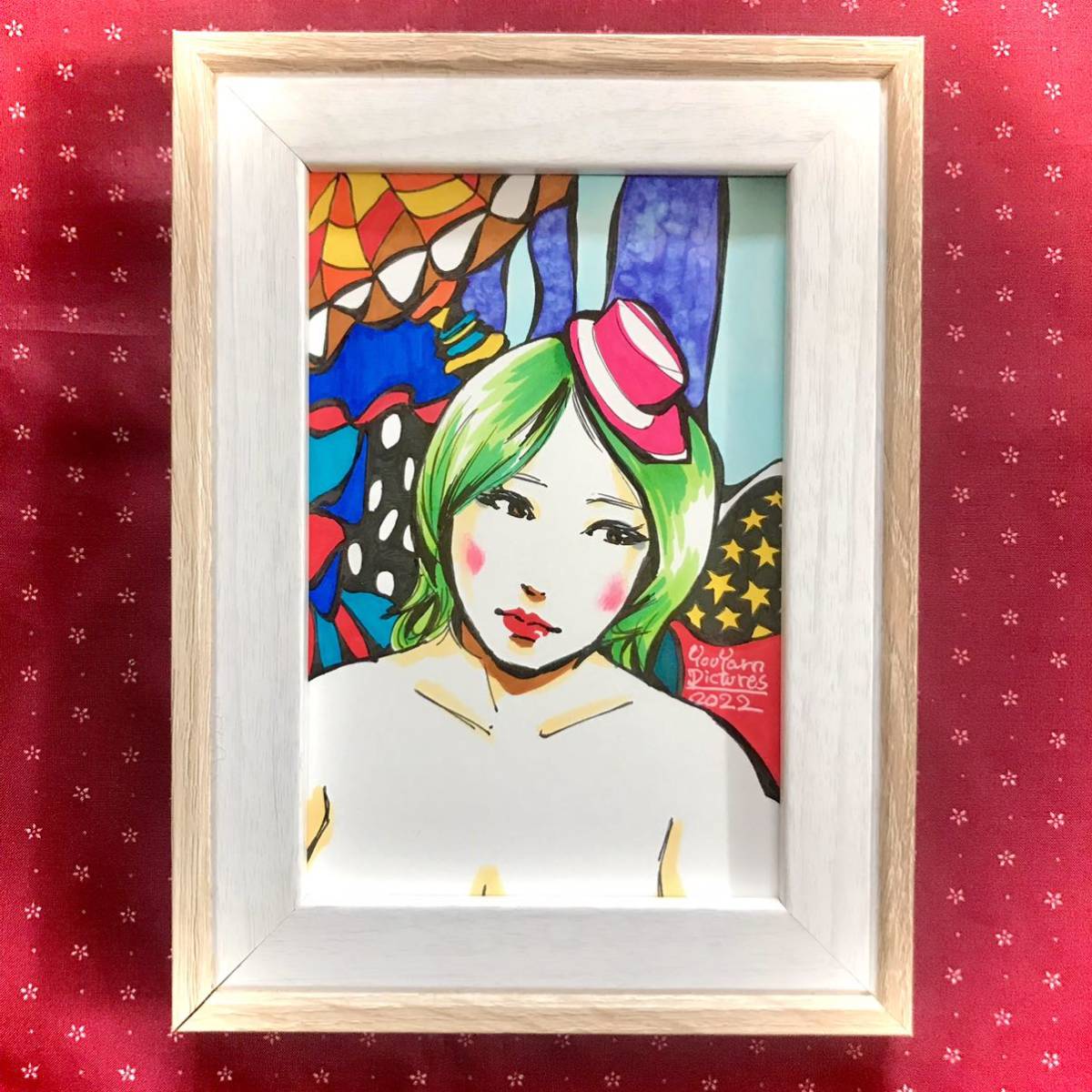 ヤフオク! - 【原画】「Saya No.14」□現在アート絵画□真作□東...