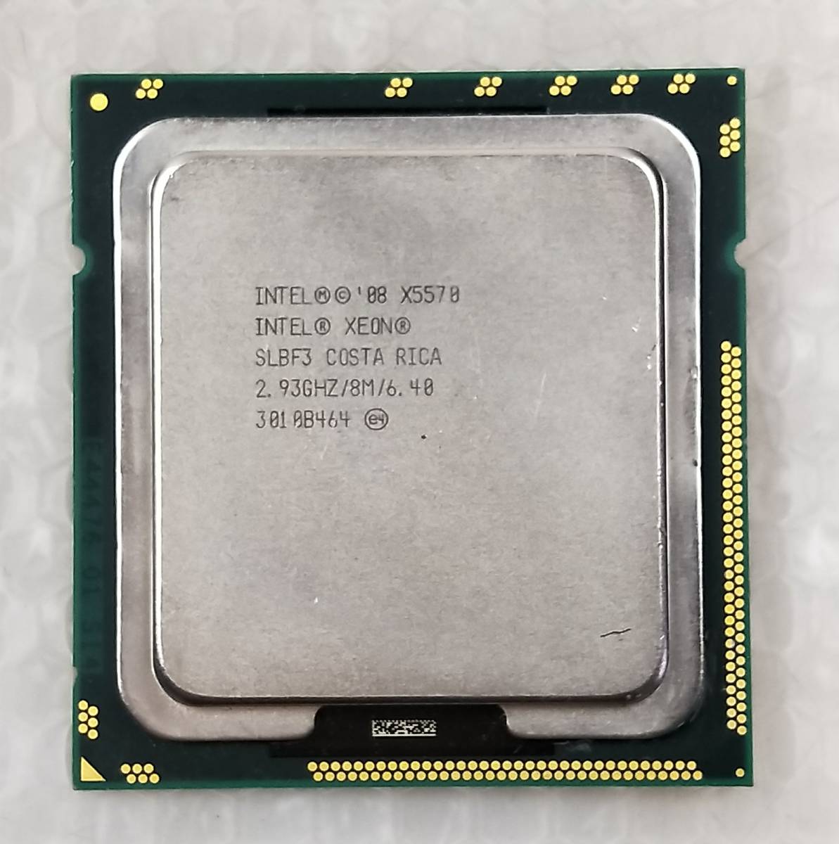 【中古現状品】【CPU】INTEL Xeon X5570 SLBF3 2.93GHz ■CPU 289_画像2