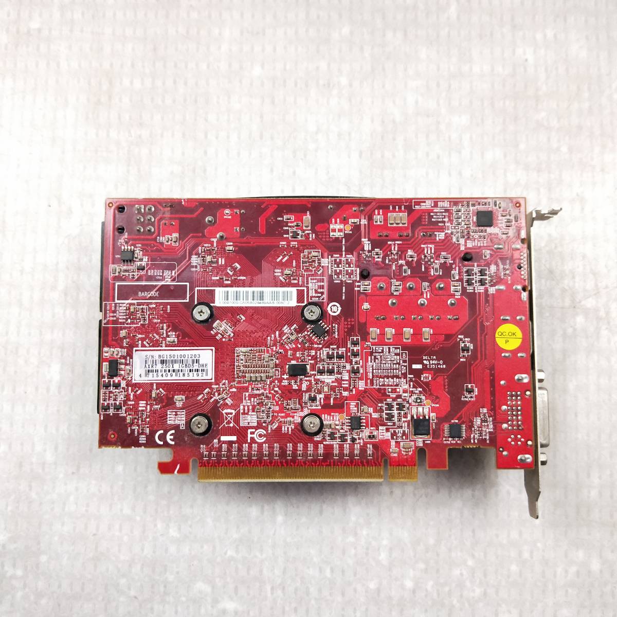 【中古パーツ】AXR7 250X 1GBD5-DHE DP/HDMI/DVI グラフィックポード /ビデオカード PCI-E ■XK847-2_画像2