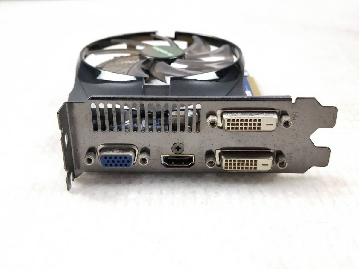 【中古パーツ】 GIGABYTE GV-N650OC-1GI VGA/HDMI/DVI グラフィックポード /ビデオカード PCI-E ■XK874-2_画像5