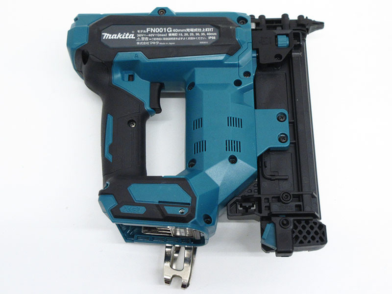 makita(マキタ) 40Vmax 40mm 充電式仕上釘打 FN001GZK|バッテリ・充電