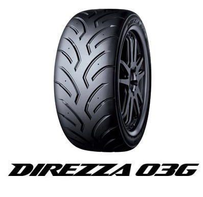 DUNLOP ダンロップ DIREZZA 03G(ディレッツァ) ジムカーナ、サーキット競技用スポーツタイヤ 225/45R16　S5またはM5_画像1