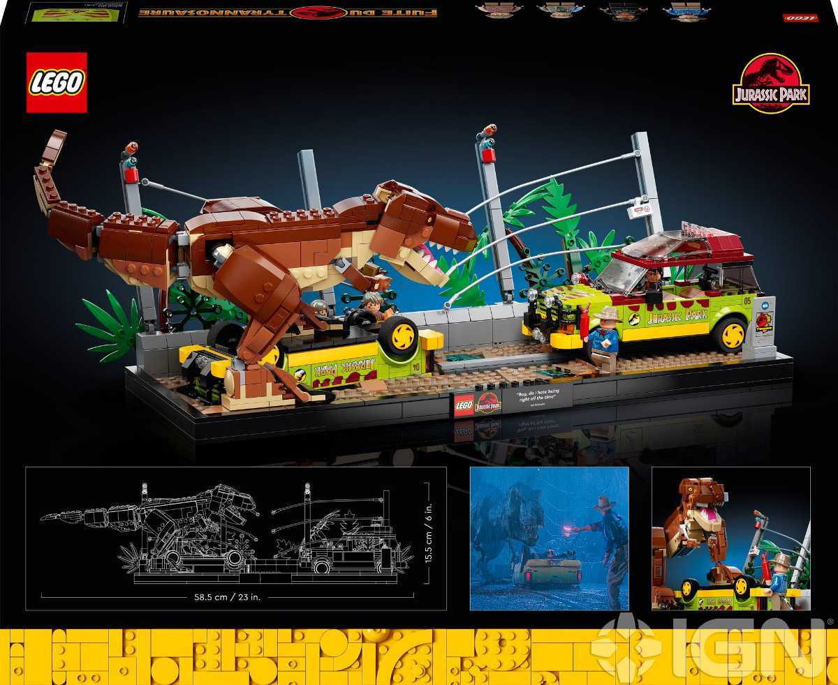 レゴ ジュラシック・ワールド T-レックスが大あばれ 76956 ジュラシック・パーク ティラノサウルス LEGO T-rex