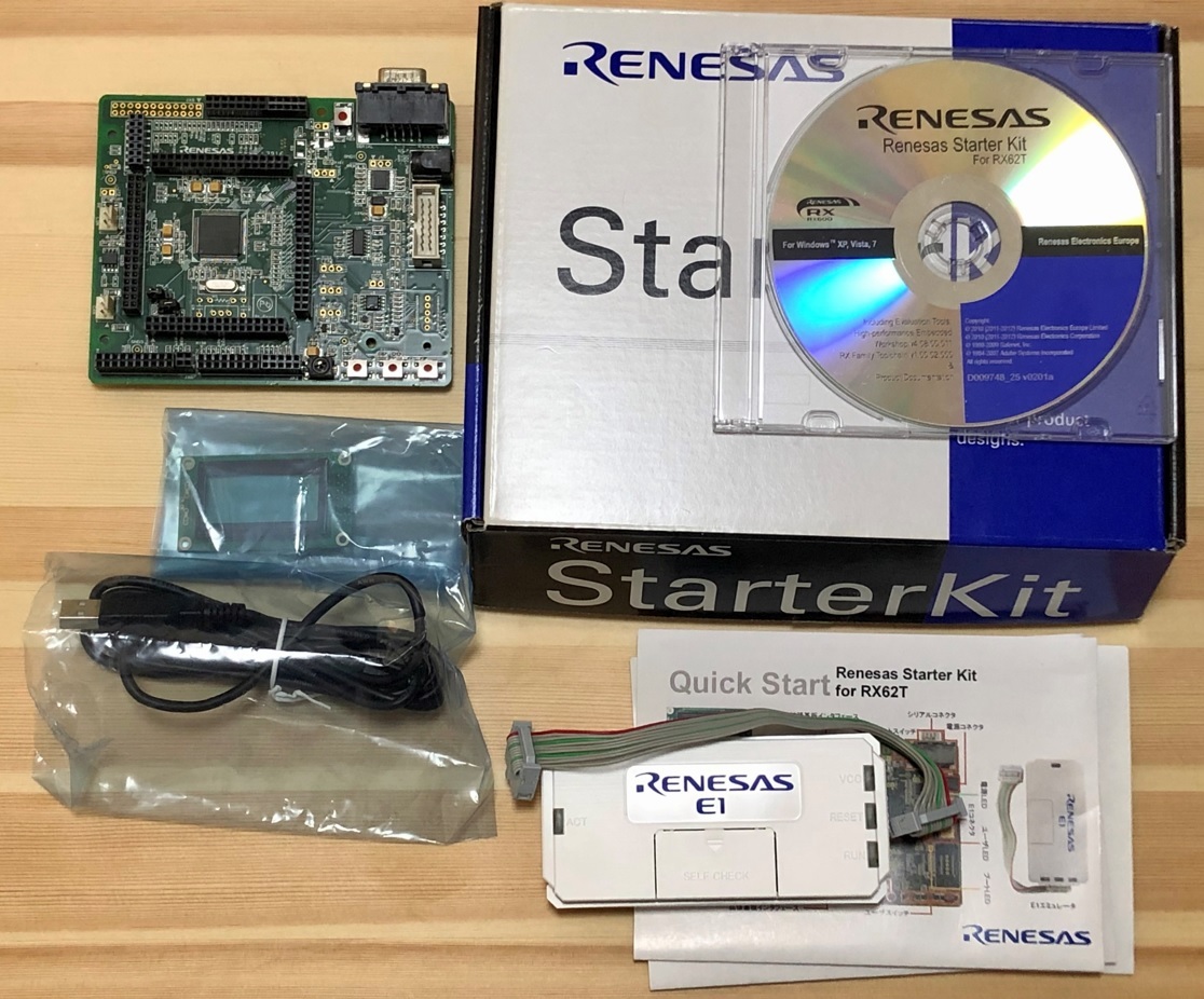 Renesas Starter Kit for RX62T(E1エミュレータ付き Renesas Starter Kit for RX62T(E1エミュレータ付き