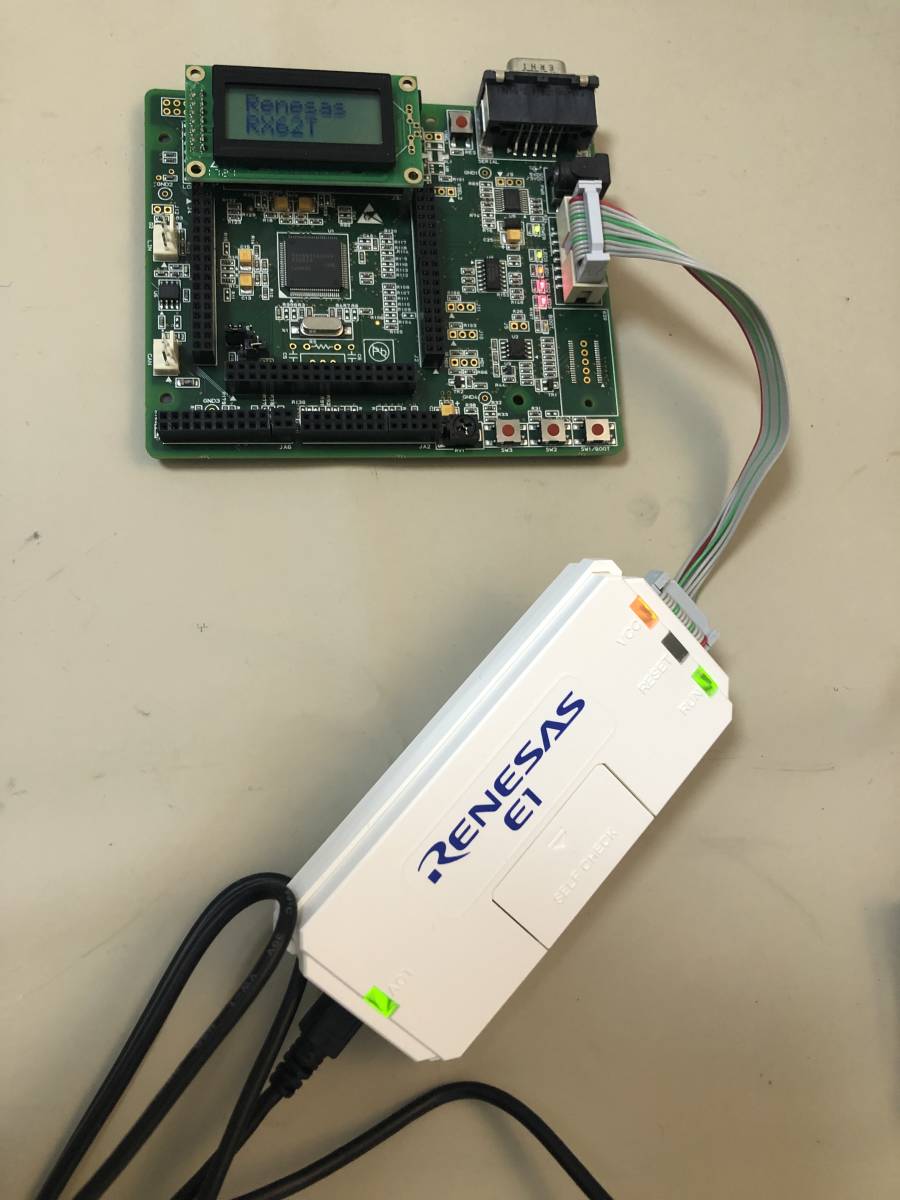 Renesas Starter Kit for RX62T(E1エミュレータ付き Renesas Starter Kit for RX62T(E1エミュレータ付き