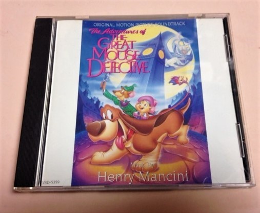 CD Adventures Of The Great Mouse Detective(オリビアちゃんの大冒険) Score サウンドトラック US盤/Henry Mancini