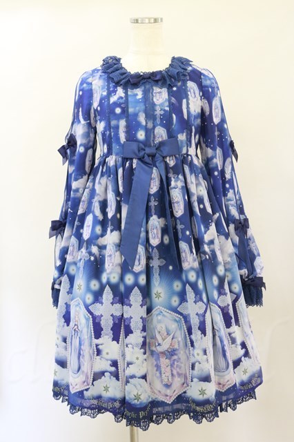 Angelic Pretty Cecilia Crossワンピース 22-03-24-4073h-1-OP-AP-L-SK