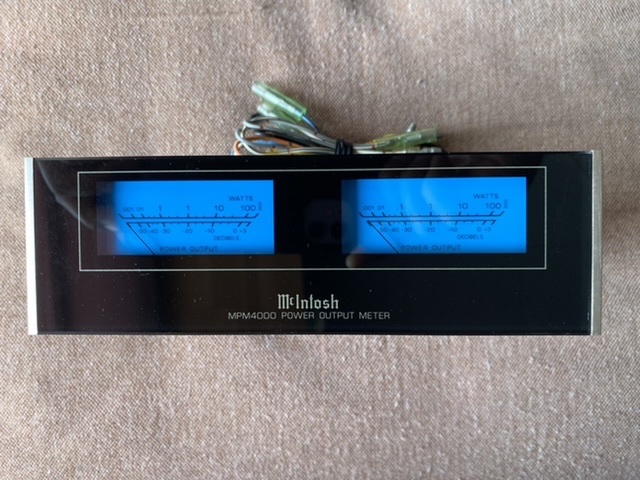 McIntosh マッキントッシュ MPM-4000 パワーアウトプットメーター 激