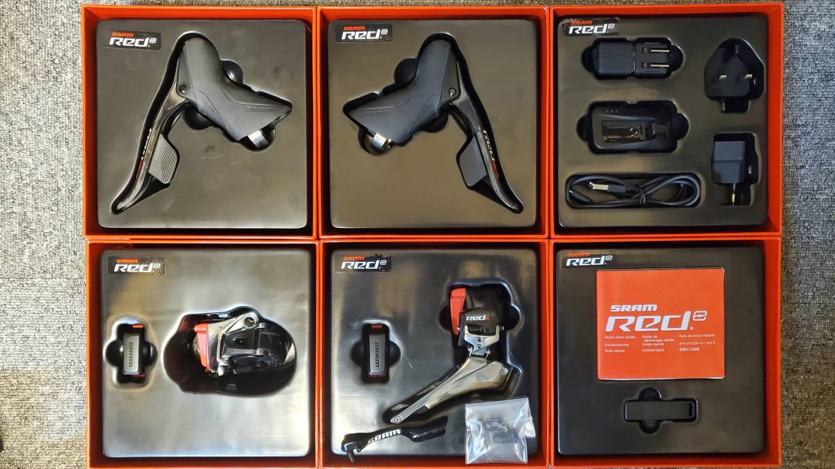 SRAM RED eTAP 2x11s グループセット スラム レッド 11速 コンポ SRAM RED eTAP 2x11s グループセット スラム レッド 11速 コンポ