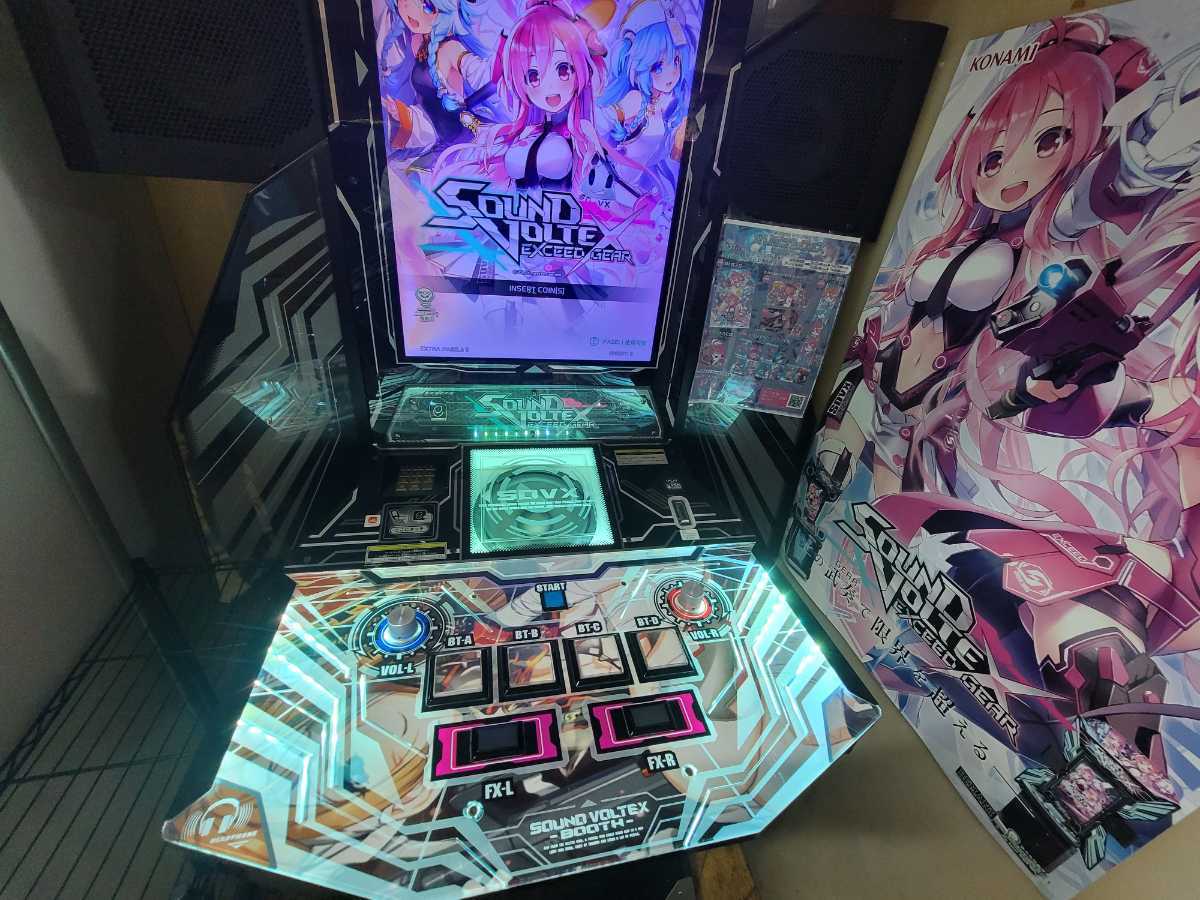 サウンドボルテックス 筐体とプリンター? コナミ ボルテ サウンドボルテックス 筐体とプリンター? コナミ ボルテ
