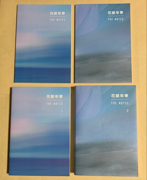 BTS 花様年華 THE NOTES 1 & 2 日本語版 ノート付 防弾少年団 送料520 