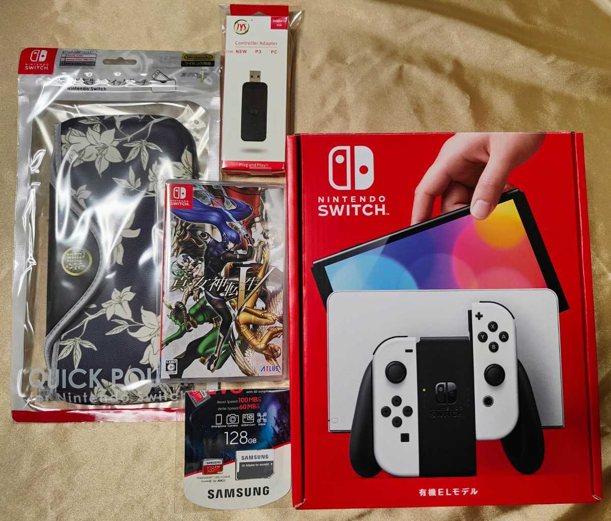 ◎極美品◎ Nintendo Switch 本体 有機ELモデル【Joy-Con(L)/(R