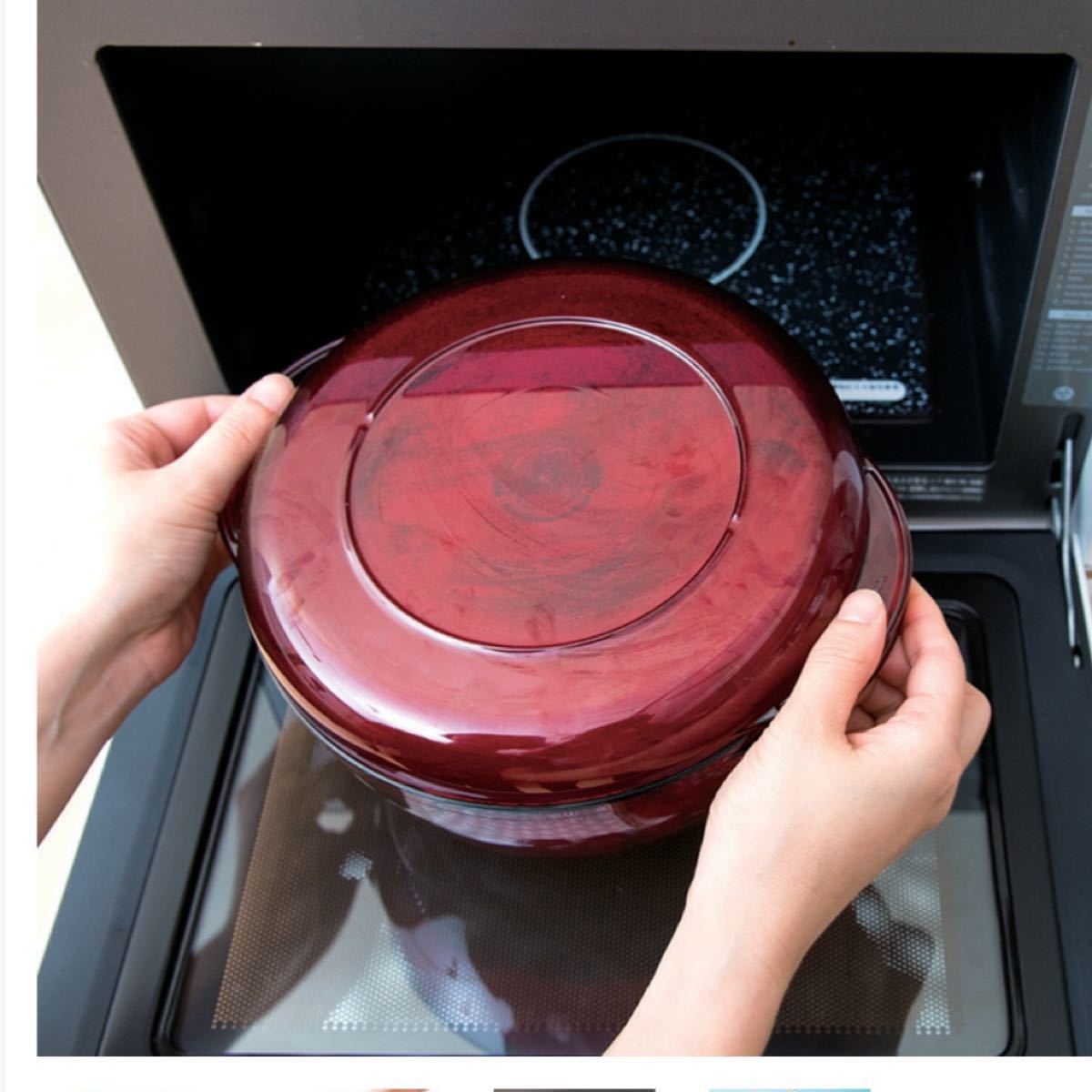 レンジ対応 タッパーウェア ウェーブ2000丸型セット レシピ本付 レンジ対応 タッパーウェア ウェーブ2000丸型セット レシピ本付