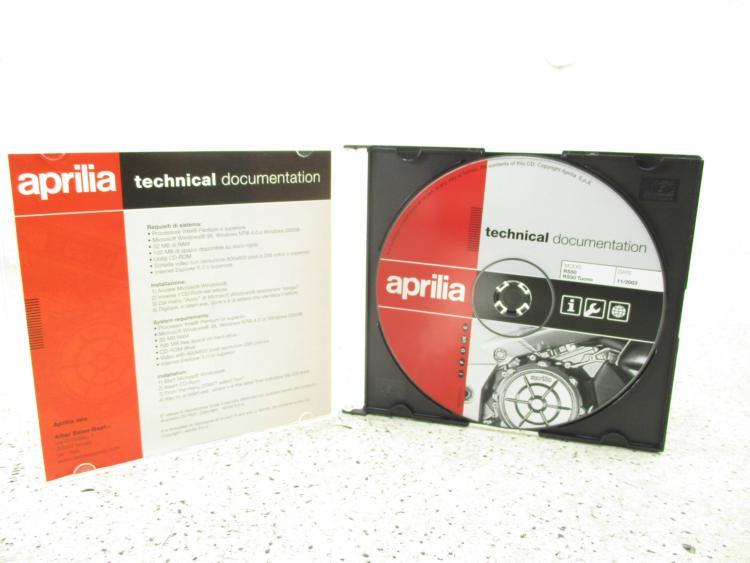 * новый товар не использовался * оригинальный (AP8CM0024) CD manual RS50 50cc Aprilia aprilia 17-521.5