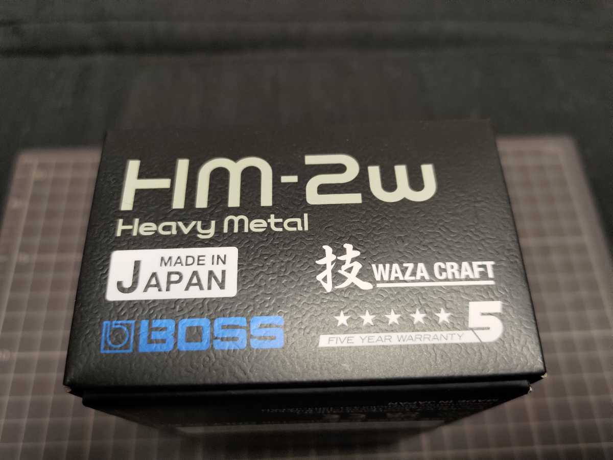 未使用品 BOSS HM-2w Heavy Metal ディストーション