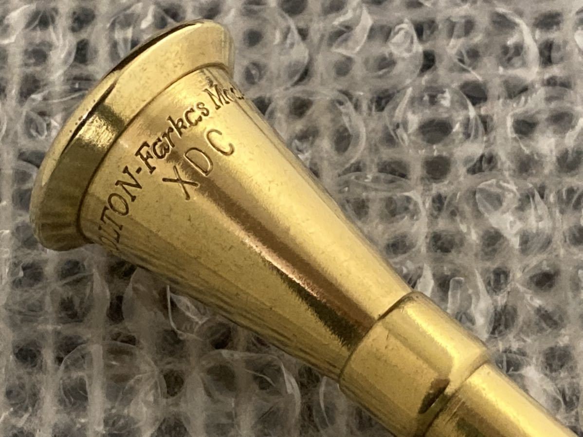 ☆お宝!Vintage HOLTON XDC ホルン マウスピース 金メッキ