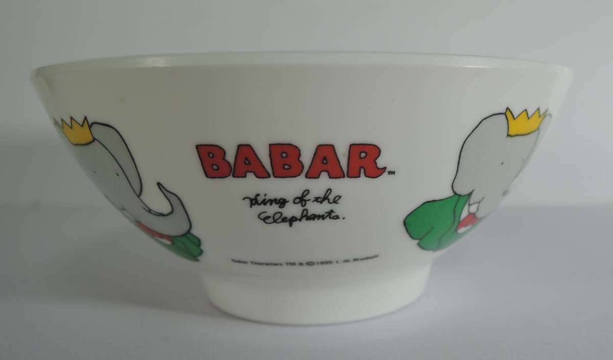 *03M# Babar the Elephant чашка melamin полимер производства #1995 Takara не использовался 