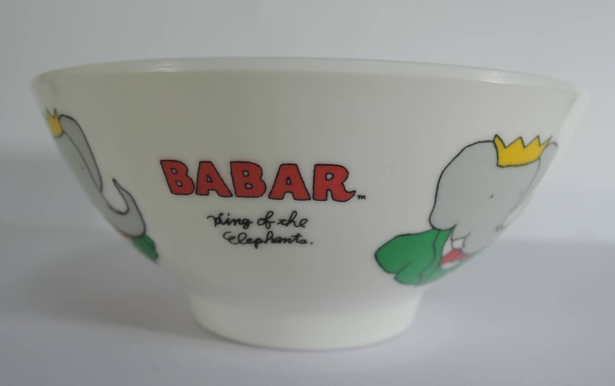 *03M# Babar the Elephant чашка melamin полимер производства #1995 Takara не использовался 