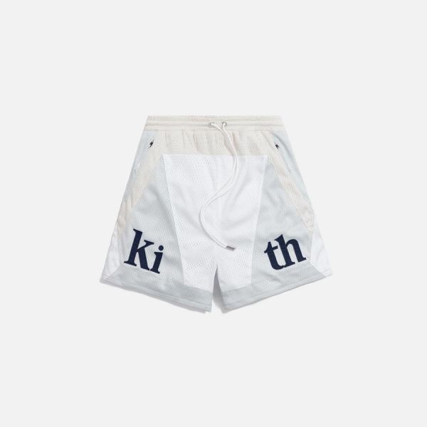 中古美品　KITH キス　Kith メッシュショーツ　ショートパンツ　メッシュターボ　ショーツ　ホワイト_画像1