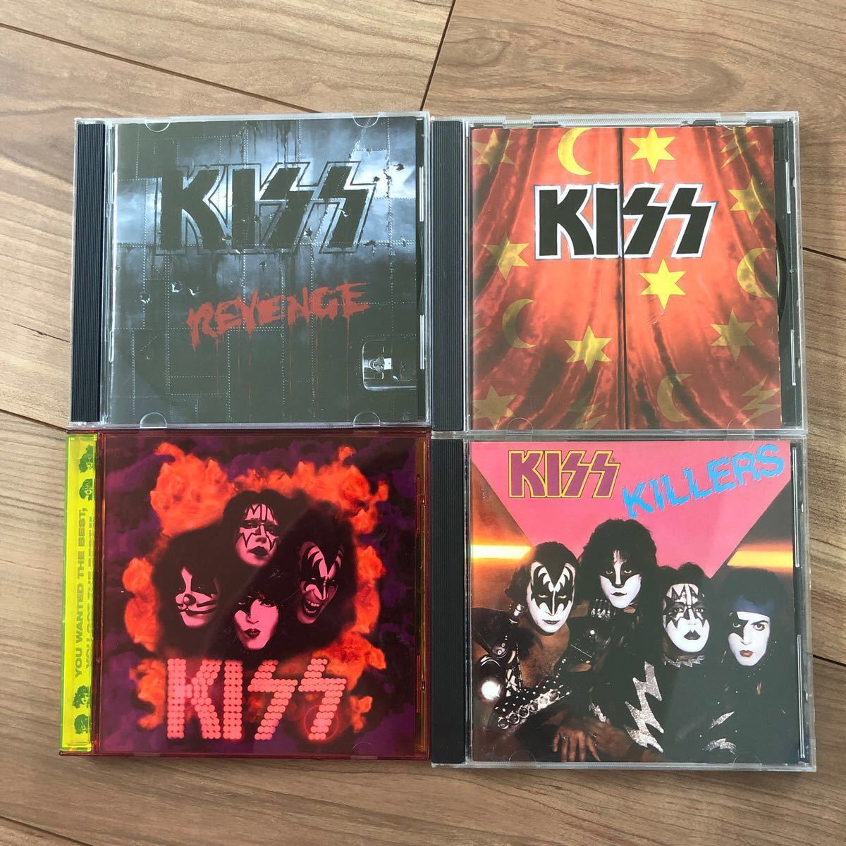 KISS キス　中古CD 4枚セット