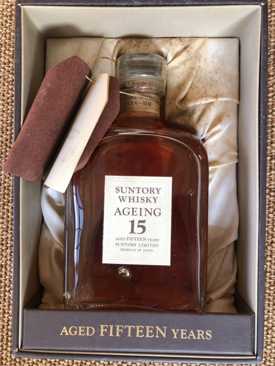 古酒・未開栓】SUNTORY WHISKY AGEING 15 サントリーウイスキー