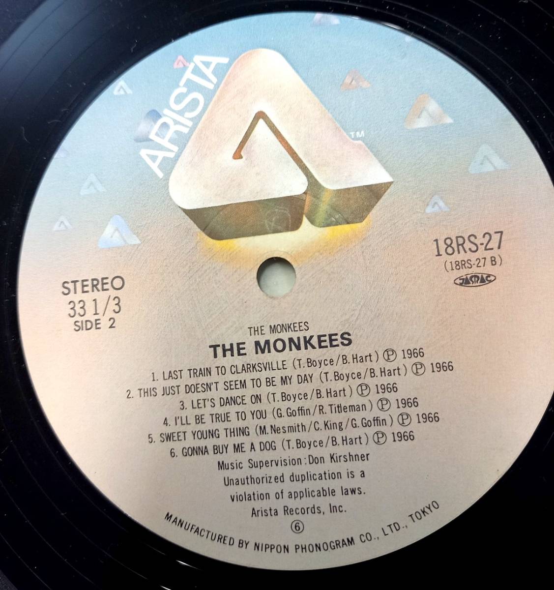 THE MONKEES 　ザ・モンキーズ　恋の終列車　LP _画像3