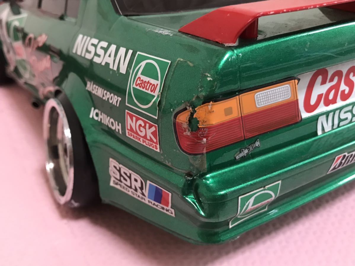 送料無料　1/10 日産　プリメーラ　カストロール　レースカー　ラジコン　ボディ　タミヤ　TAMIYA NISSAN PRIMERA CASTROL RC BODY