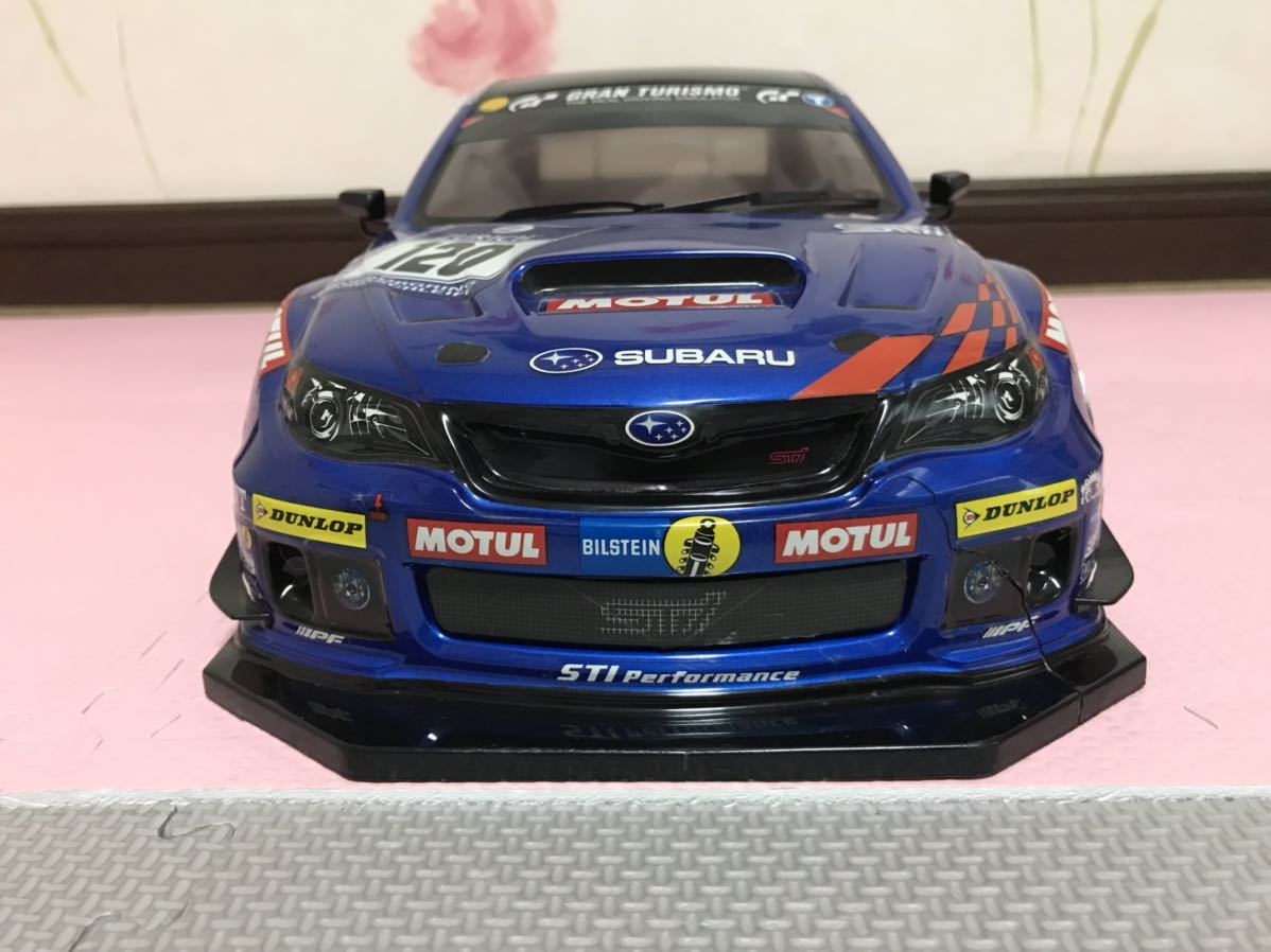 送料無料　1/10 スバル　インプレッサ　STI NBR レースカー　ラジコン　ボディ　SUBARU IMPREZA RACE CAR RC BODY